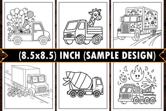 101 Truck Coloring Pages for Kids