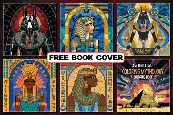Ancient Egypt Mythology Coloring Pages