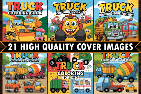 101 Truck Coloring Pages for Kids